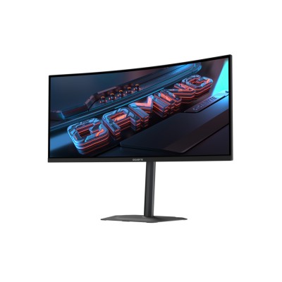 Gigabyte Monitor 34" GS34WQCA 34" VA 1500R, 3440x1440 WQHD 120Hz, 300cd, 1ms, height, tilt