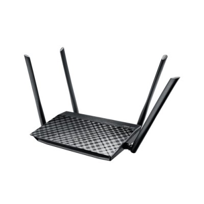 ASUS WiFi Router RT-AC1200Dual-Band4 externe anteneUSB 2.0 port