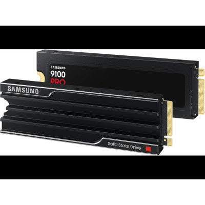 Samsung 9100 PRO 4TB HeatsinkNVMe M.2,PCIe 5.0 x414700MB/s read,13400MB/s write