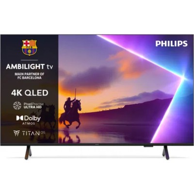 Philips 65''PUS8510 4K QledTitan OS AMBILIGHT TVPixel Precise Ultra HD Dolby Atmos