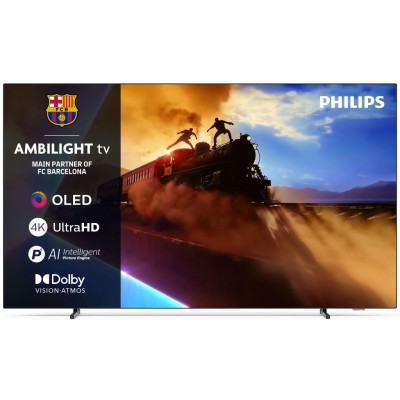 Philips 55''OLED770 4K TitanAmbilight s 3 strane 2.1 HDMI P5 AI perfect panel 120 HZ