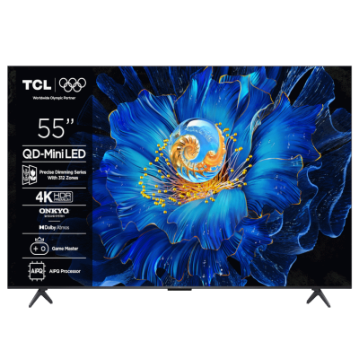 TCL 55"C6KS 4K QD-Mini LED TV60Hz Google TV Game MasterDolby Atmos Onkyo 2.1 HDR Premium