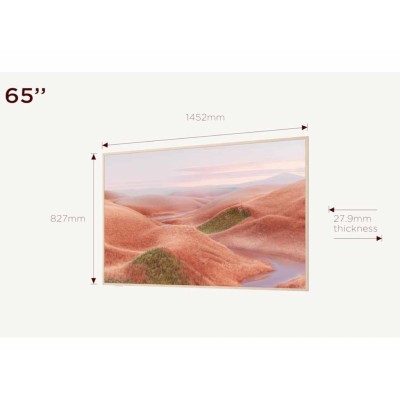 TCL 65"A300W NXTVISION 4K QLEDGoogle OS 144Hz VRR ART TVDolby Atmos Ambient mode HDMI 2.1