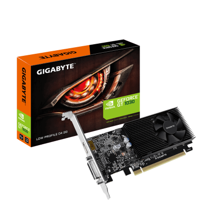 Gigabyte VGA GT 1030 LP2GB GDDR4 64bit DVI,HDMI[GV-N1030D4-2GL]
