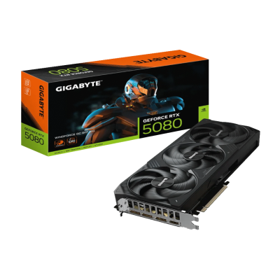 Gigabyte 5080 Windforce OC 16GSFF, 16GB, GDDR7, 256-bit,3xDP, 1x HDMI
